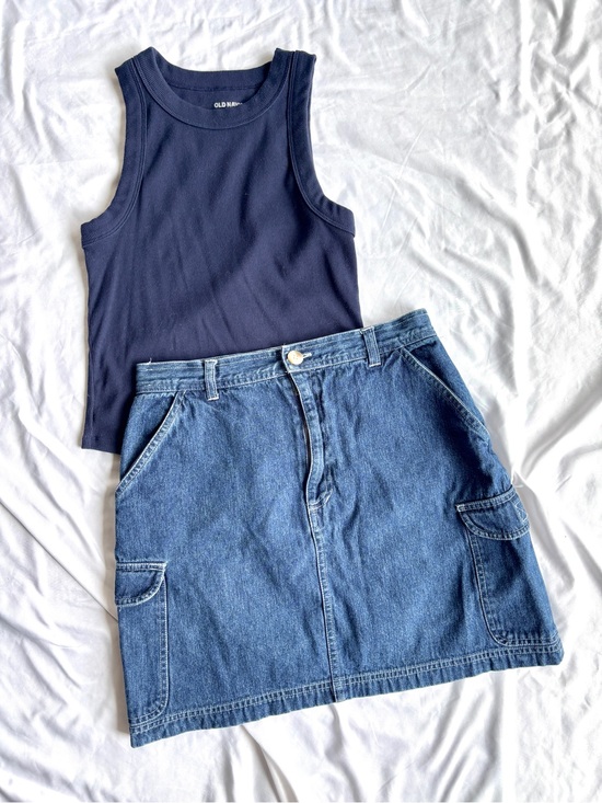 County Seat Dresses & Skirts - Vintage Denim Mini Skirt